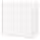 VIHALS Шкаф с раздвижными дверцами - белый 95x47x90 см