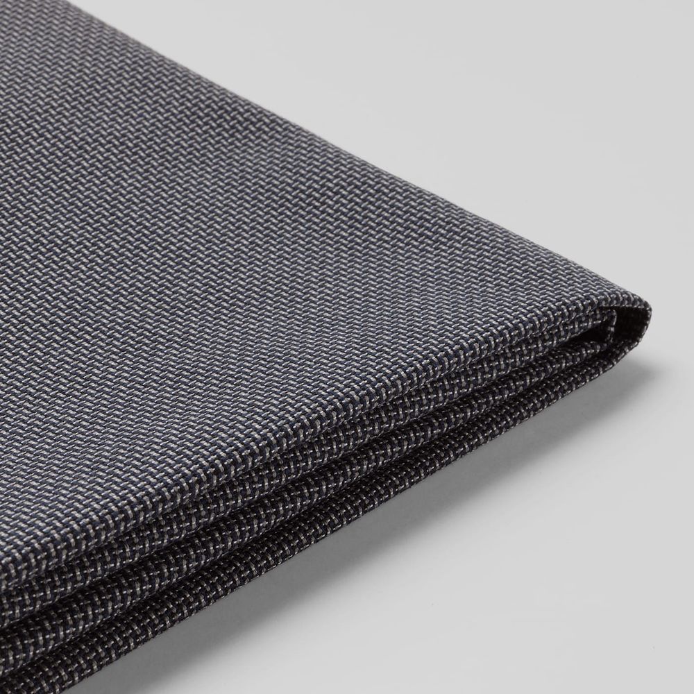 Чехол на 2-местный диван, Кабуса темно-серый IKEA KLIPPAN КЛИППАН 003.987.26 - фото 1