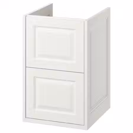 TÄNNFORSEN ТАННФОРСЕН Шкаф для раковины с ящиками - белый 40x48x63 см