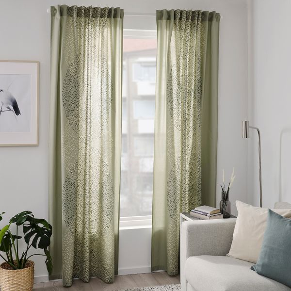 Ткань, зеленый 150 см IKEA VÅRMÄTARE ВОРМЭТАРЕ 105.138.58 - схема-чертеж с размерами