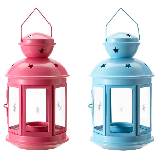 Фонарь для греющей свечи РОТЕРА, д/дома/улицы разные цвета (21 см) - фото 1