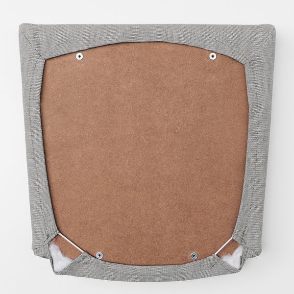 Стул, белый/Оррста светло-серый IKEA EKEDALEN ЭКЕДАЛЕН 803.578.21 - фото 6