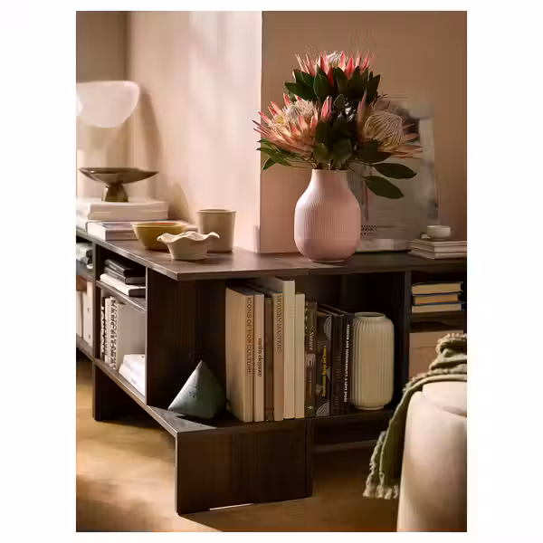 HOLMERUD ХОЛМЕРУД Придиванный столик - темно-коричневый 80x31 см - фото 6