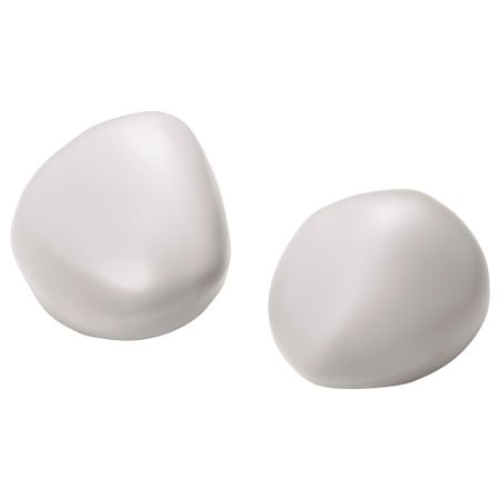 Напольный светодиод светильник, солнечный батарея СОЛВИДЕН, в форме камней серый