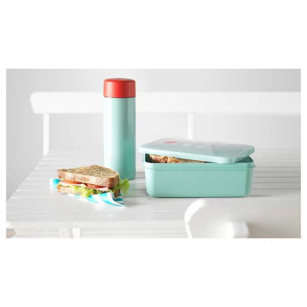 Контейнер для завтрака КУЛЛАР, голубой (23x15x8 см) - фото 4
