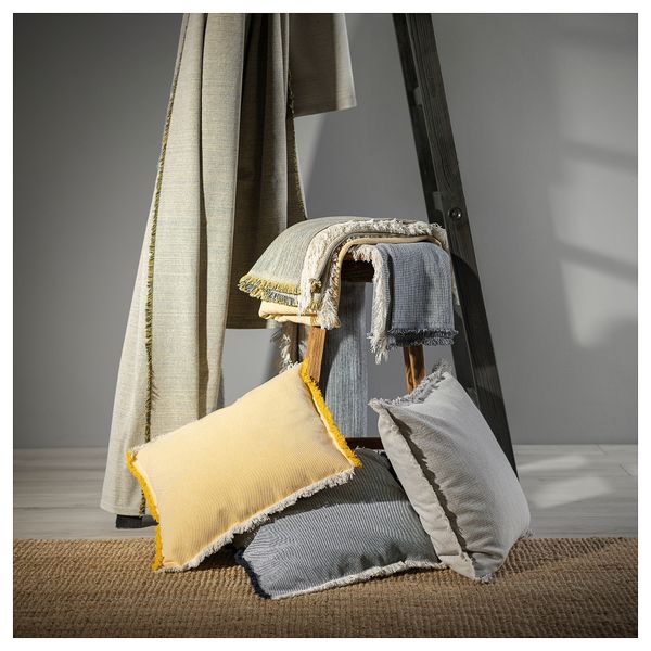 Чехол на подушку, серый, 50x50 см IKEA VÄXELBRUK 405.690.90 - фото 6