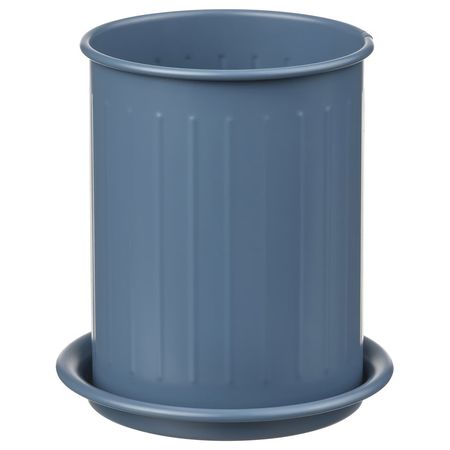 VÄLVÅRDAD Сушилка для стол приб - серо-синий темный/оцинковка 13 см