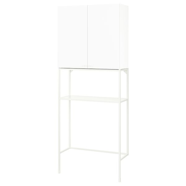 Комбинация для хранения, белый, 80x32x204 см IKEA BEGIVENHET БЕГИВЕНХЕТ 494.774.30 - фото 1