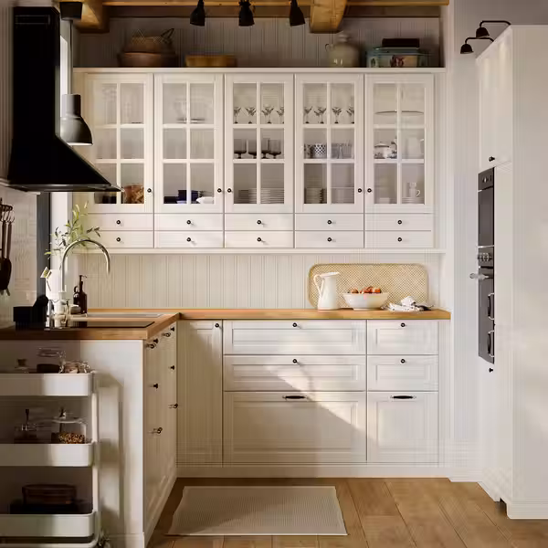 BODBYN Дверь - белый с оттенком 40x60 см - фото 2