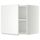 Верхний шкаф на холодильник, морозильник МЕТОД, белый, Нодста белый