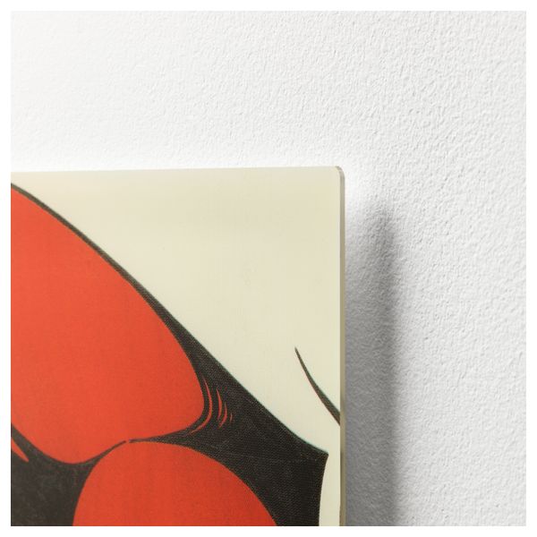 Картина ФИННСШЁН, Губная помада (50x40 см) - схема-чертеж с размерами