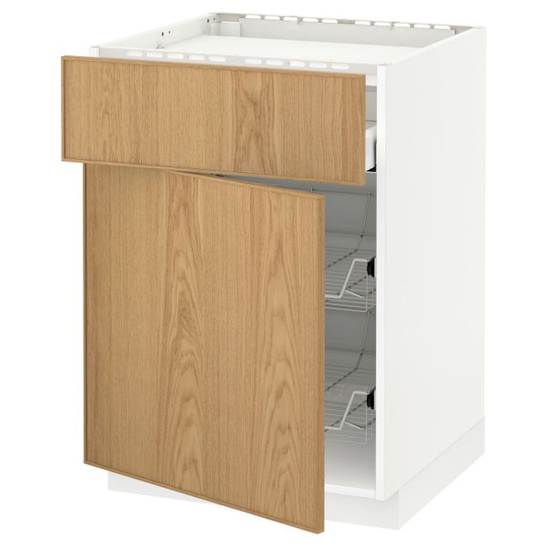 IKEA, вид спереди - схема-чертеж с размерами