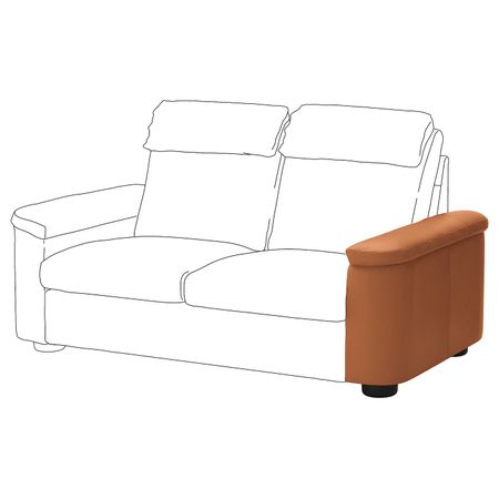 Подлокотник, Гранн/Бумстад золотисто-коричневый IKEA LIDHULT ЛИДГУЛЬТ 704.132.00