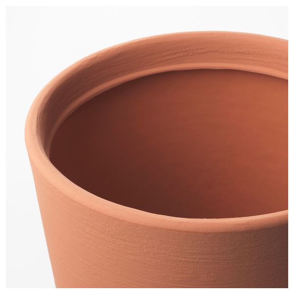 Кашпо ОСТЛИГ, д/дома/улицы красно-коричневый (32 см) - фото 4
