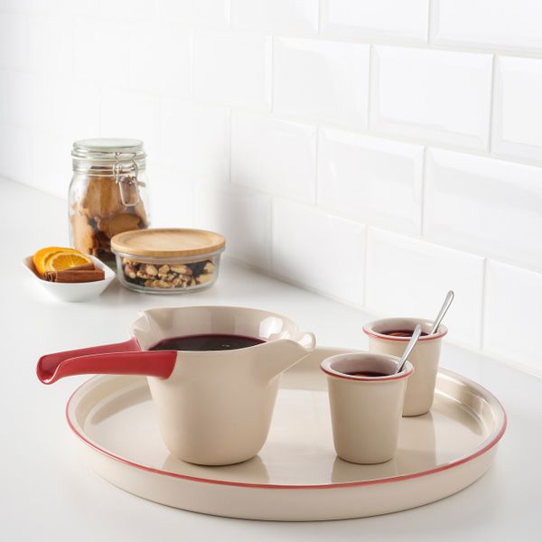 Кувшин, бежевый, 0.5 л IKEA ВЭРМЕР 804.406.65 - фото 3