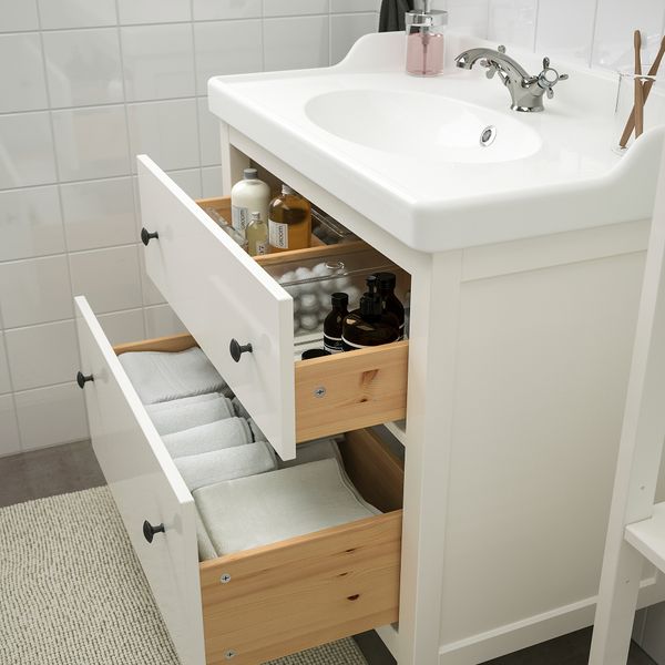 IKEA в интерьере ванной