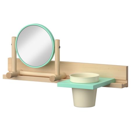 Настенная планка 55/зеркало, контейнер ИКЕА ПС 2014