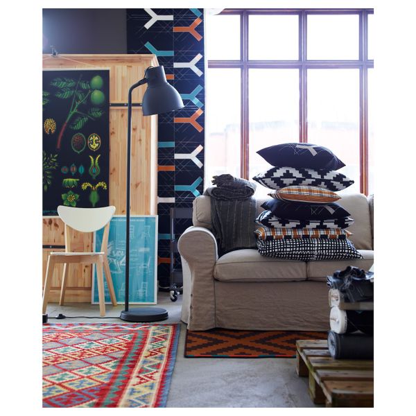 Светильник напольный, темно-серый IKEA HEKTAR ХЕКТАР 703.604.52 - фото 3