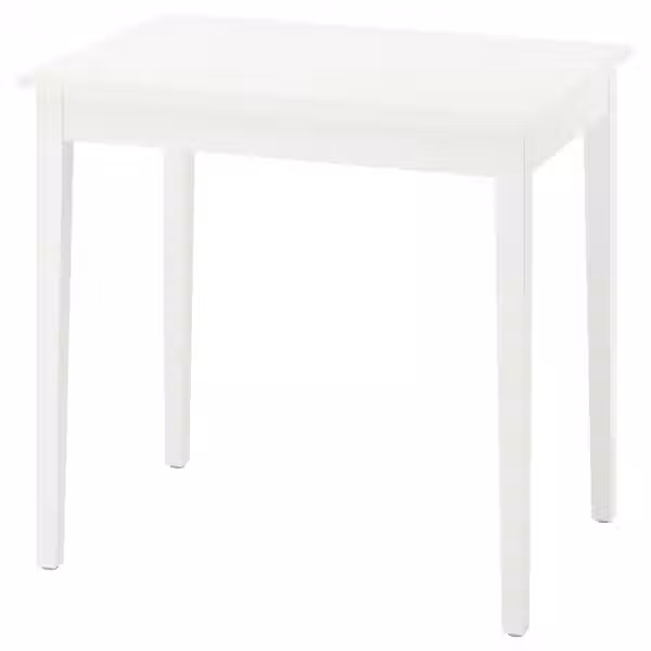 NÄSINGE НЭСИНГЕ Стол - белый 80x60 см - фото 1