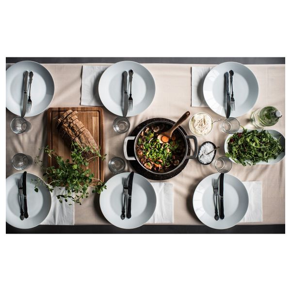 Тарелка, белый 27 см IKEA IKEA 365+ ИКЕА/365+ 903.725.76 - фото 6