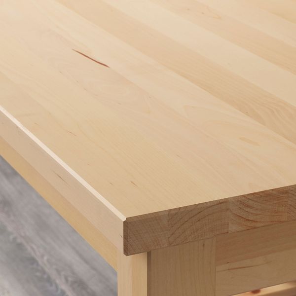 Столик с колесами, береза 58x50 см IKEA BEKVÄM БЕКВЭМ 903.677.06 - фото 9