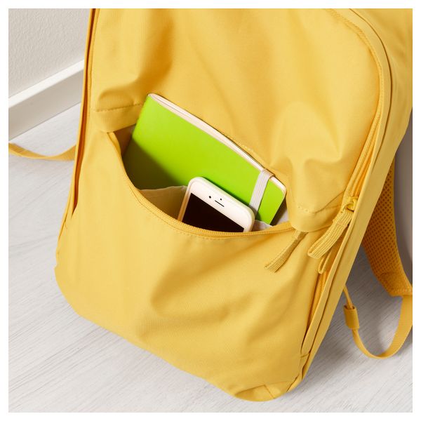 Рюкзак СТАРТТИД, S желтый - схема-чертеж с размерами