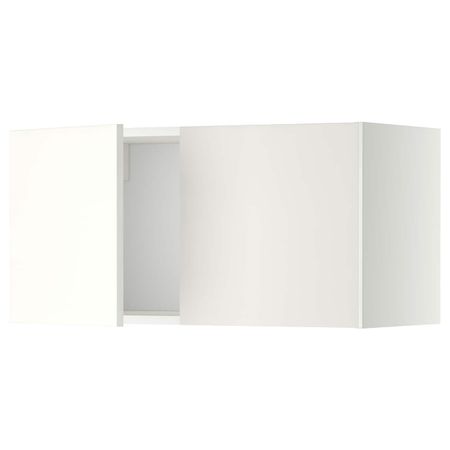 Навесной шкаф с 2 дверями, белый/Хэггеби белый 80x40 см IKEA METOD МЕТОД 692.262.28