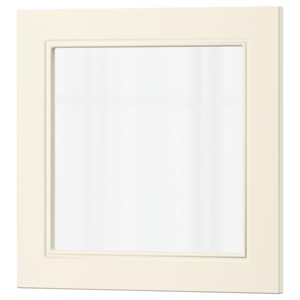 Стеклянная дверь ХИТАРП, белый с оттенком - фото 1