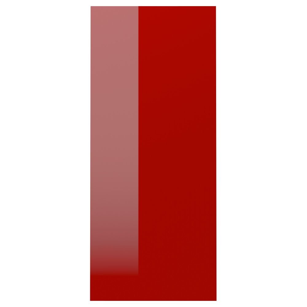 Дверь РИНГУЛЬТ, глянцевый красный - схема-чертеж с размерами