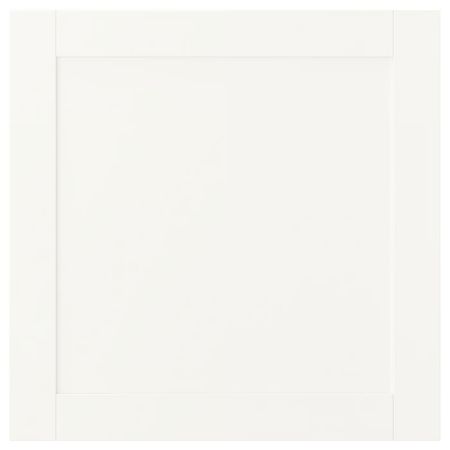 SANNIDAL Дверца с петлями - белый 60x60 см