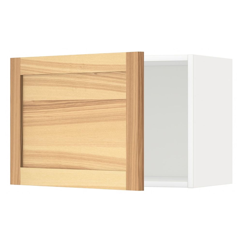 Навесной шкаф, белый/Торхэмн ясень 60x40 см IKEA METOD МЕТОД 094.471.43 - схема-чертеж с размерами