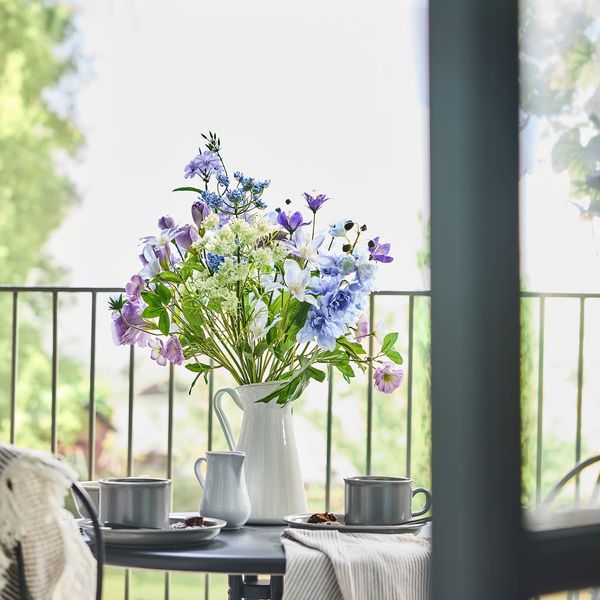 SMYCKA Искусственный букет - д/дома/улицы/синий/сиреневый 70 см - фото 3