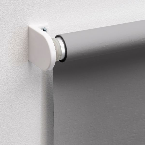 Рулонная штора, блокирующая свет, серый, 140x155 см IKEA FÖNSTERBLAD 005.384.68 - фото 5