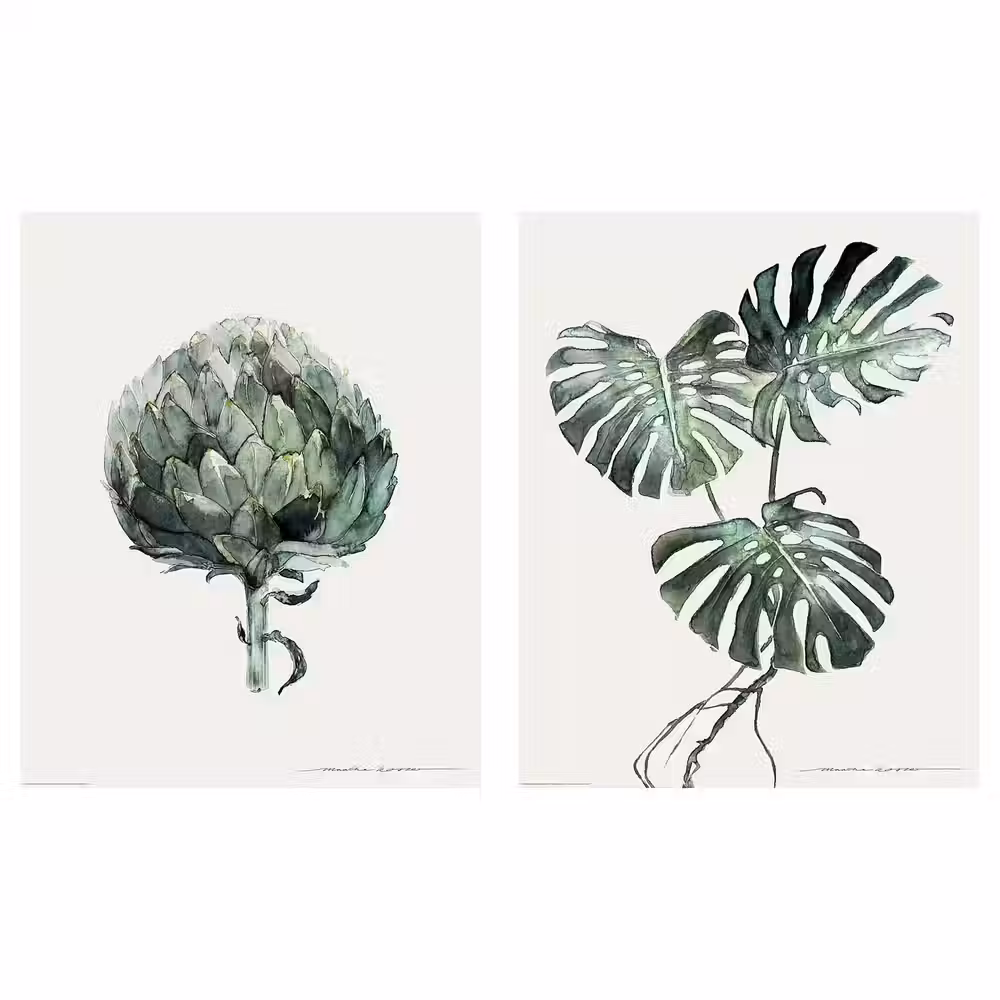 BILD Постер - Зеленые листья 40x50 см - фото 1