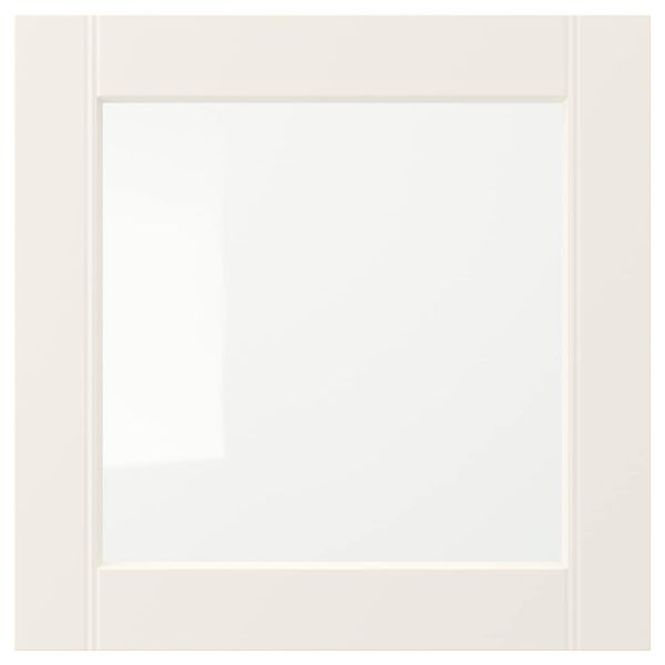 Стеклянная дверь, белый с оттенком 40x40 см IKEA HITTARP ХИТАРП 903.613.75 - фото 1