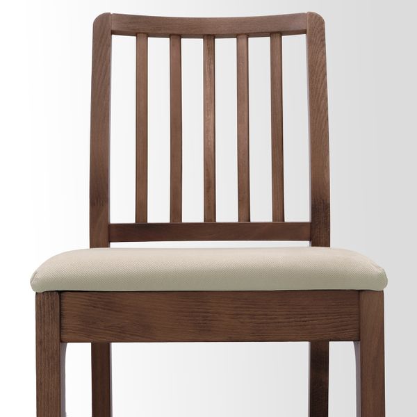 Стул барный, коричневый/Хакебу бежевый 75 см IKEA EKEDALEN ЭКЕДАЛЕН 094.294.55 - фото 2
