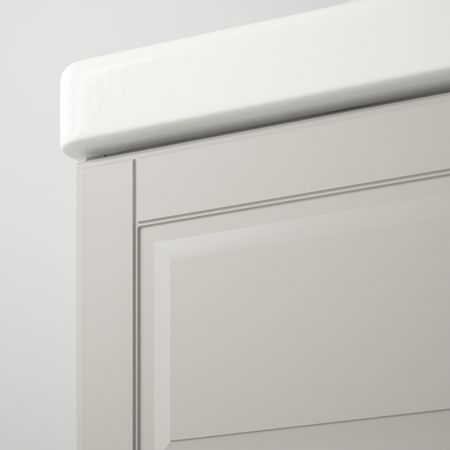 Шкаф для раковины с 2 ящ, Кашён светло-серый/ХАМНШЕР смеситель 102x49x68 см IKEA GODMORGON ГОДМОРГОН / RÄTTVIKEN РЭТТВИКЕН