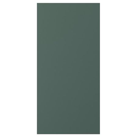 ASPUDDEN Накладная панель - темный серо-зеленый 39x81 см