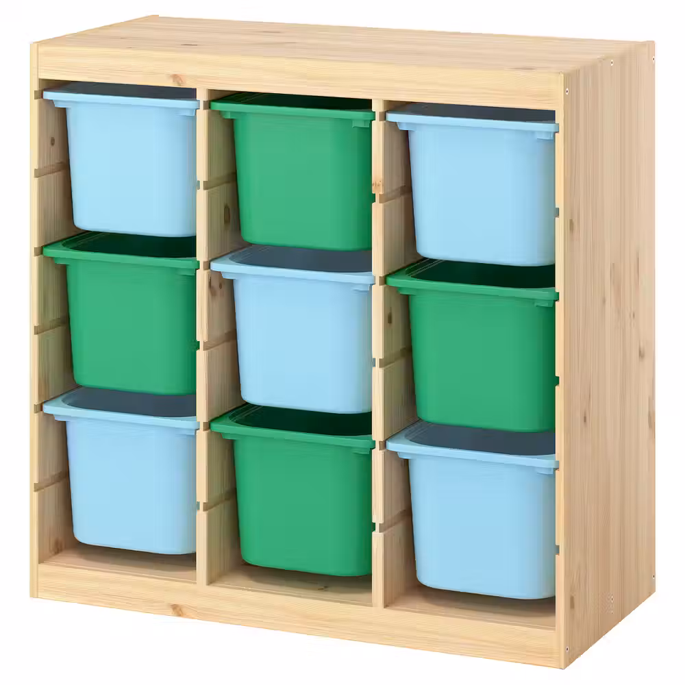 TROFAST Комбинация д/хранения+контейнеры - фото 1