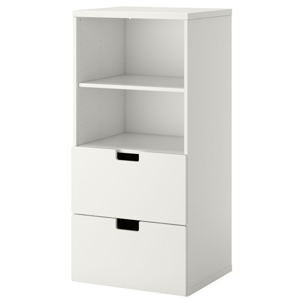 Комбинация для хранения СТУВА, белый, белый (60x50x128 см) - фото 1