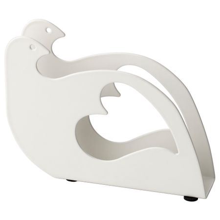 Салфетница ПОББИГ, птица, белый