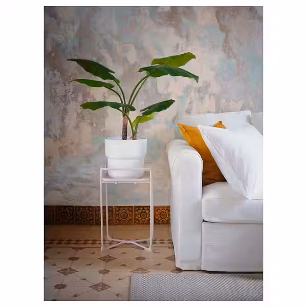 FÖRENLIG Кашпо - д/дома/улицы белый 24 см - фото 2