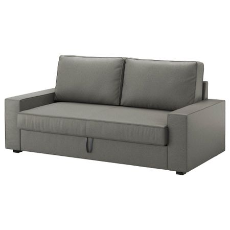 3-местный диван-кровать ВИЛАСУНД, Бурред серо-зеленый