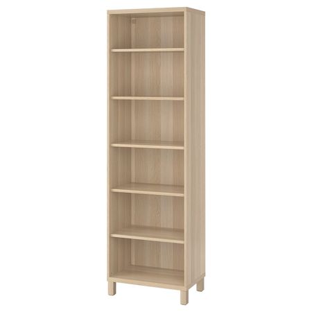Шкаф, под беленый дуб 60x40x202 см IKEA BESTÅ БЕСТО 192.850.03