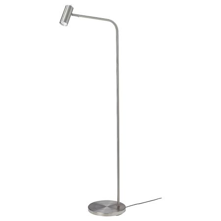 Светильник напольный для чтения, никелированный 145 см IKEA VIRRMO ВИРРМО 504.713.33