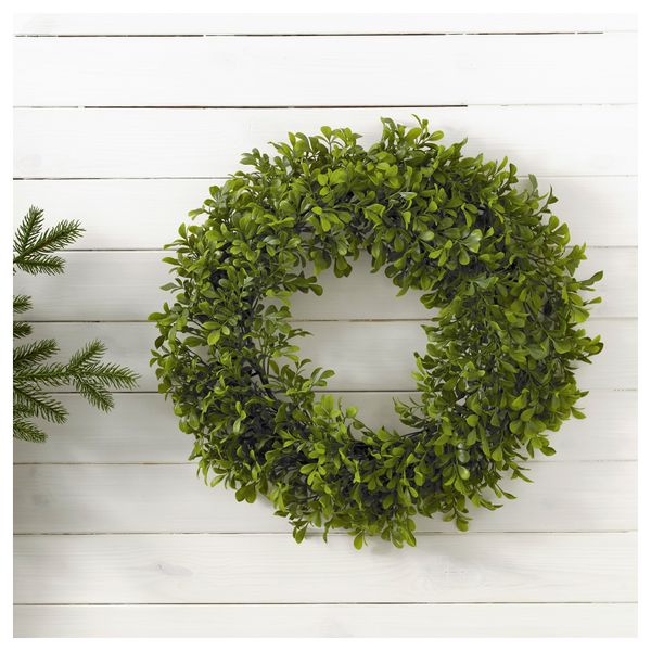 Искусственный венок СМИККА, самшит (45 см) - фото 2