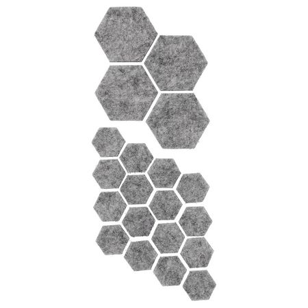 TRIXIG Наклейки на мебельные ножки, 20 шт - серый