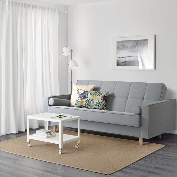 3-местный диван-кровать, Книса светло-серый IKEA ASKESTA АСКЕСТА 804.508.00 - фото 3