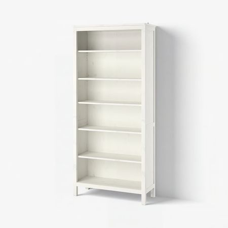 HEMNES Стеллаж - белая морилка 90x197 см