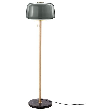 Светильник напольный, мрамор/серый IKEA EVEDAL ЭВЕДАЛЬ 403.579.22